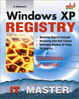Paperback Windows XP Registry: A Complete Guide to Customizing and Optimizing Windows XP Book