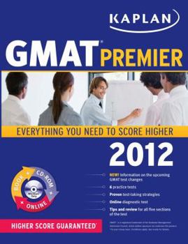 Paperback GMAT 2012 Premier [With CDROM] Book