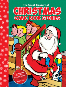 Paperback The Great Treasury of Christmas Comic Book Stories Book