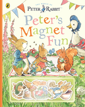Paperback Peter Rabbit: Peter's Magnet Fun Book