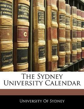 Paperback The Sydney University Calendar Book