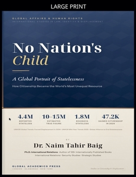 Paperback No Nation's Child [Large Print] Book