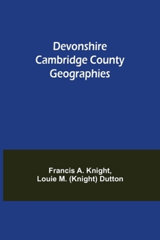 Paperback Devonshire Cambridge County Geographies Book