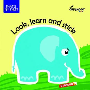 Paperback Look, Learn and Stick Book