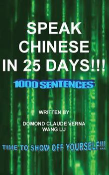 Paperback Speak Chinese in 25 Days Book