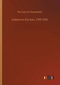 Paperback Letters to his Son, 1759-1765 Book