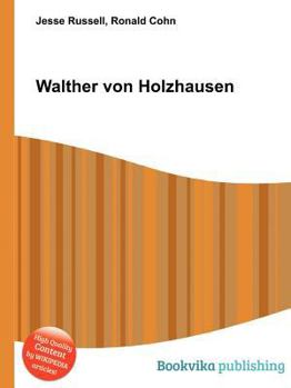 Paperback Walther Von Holzhausen Book