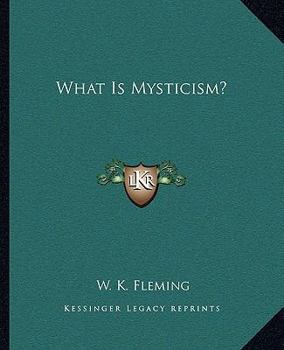 Paperback What Is Mysticism? Book
