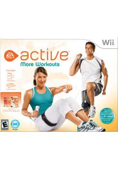 Video Game EA Sports Active More Workouts Bundle Book