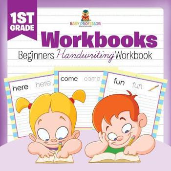 Paperback 1st Grade Workbooks: Beginners Handwriting Workbook Book