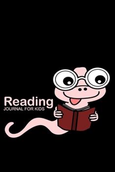 Reading Journal for Kids: Book Worm Reading Log for Children, Reading Log for Kids  - Your Kids Can Keep Track of All the Books They Read - 6 x 9 ... Review on Each Page (Kids Reading Journals)