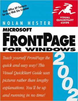 Paperback FrontPage 2002 for Windows: Visual QuickStart Guide Book