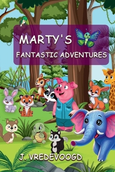 Paperback Marty's Fantastic Adventures: Marty Visits the Library Book