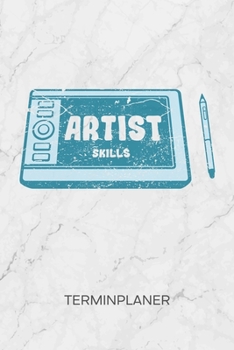 Paperback Terminplaner: Game Artist Kalender Grafiker Terminkalender - 2D Art Wochenplaner Konzept Artist Wochenplanung Game Design Taschenkal [German] Book