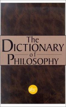 Paperback The Dictionary Of Philosophy Book