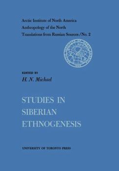 Paperback Studies in Siberian Ethnogenesis No. 2 Book