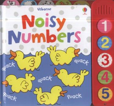 Hardcover Usborne Noisy Numbers Book