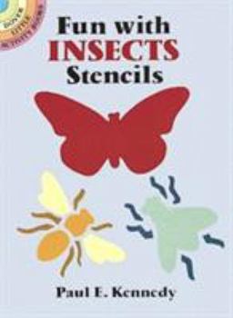 Paperback Fun with Insects Stencils Book