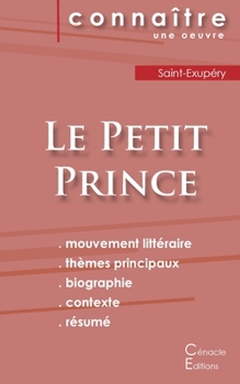 Paperback Fiche de lecture Le Petit Prince de Antoine de Saint-Exupéry (Analyse littéraire de référence et résumé complet) [French] Book