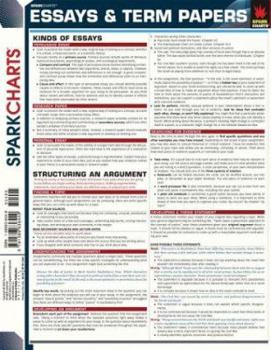 Paperback Essays and Term Papers (SparkCharts) Book