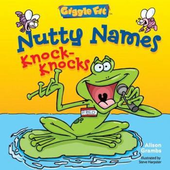 Hardcover Nutty Names Knock-Knocks Book
