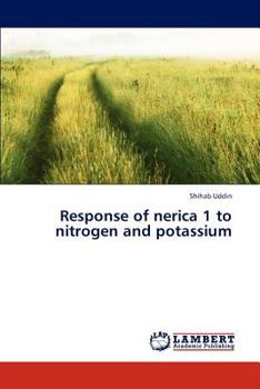 Paperback Response of Nerica 1 to Nitrogen and Potassium Book