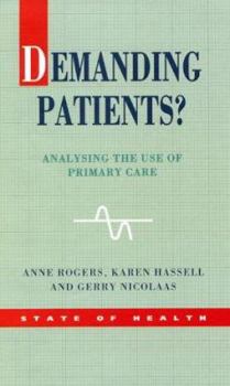 Paperback Demanding Patients? Book