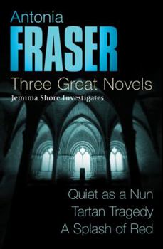Paperback Three Great Novels: " Quiet as a Nun " , " Tartan Tragedy " , " A Splash of Red " Book