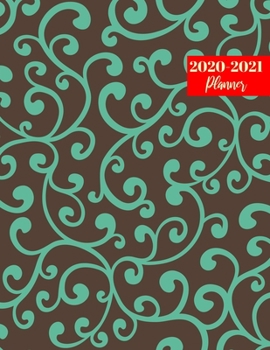 2020-2021 Planner: Simple Two Year  Personal Journal Week Planners & Goal Planner Organizer -  Weekly & Monthly Dated Agenda Book and To Do List
