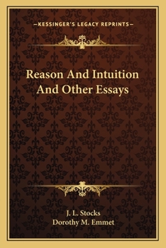 Paperback Reason And Intuition And Other Essays Book