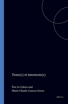 Paperback Texte(s) Et Intertexte(s) [French] Book