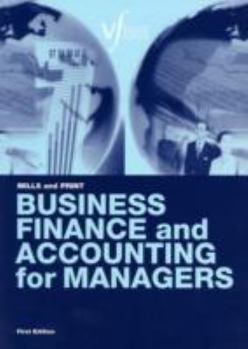Paperback Business Finance and Accounting for Managers Book