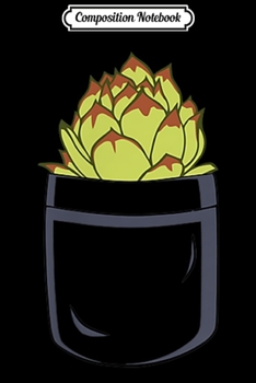 Composition Notebook: Cactus In Pocket Prickly Cacti Succulent Pouch  Journal/Notebook Blank Lined Ruled 6x9 100 Pages