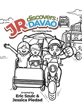 Paperback JR Discovers Davao: The Coloring Book