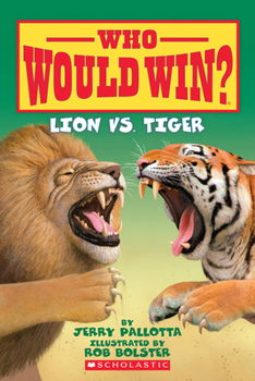 Paperback Lion vs. Tiger (Who Would Win?) Book