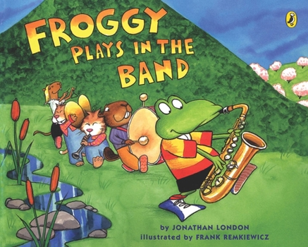 Paperback Froggy Plays in the Band Book