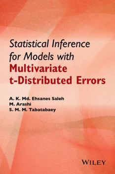 Hardcover Statistical Inference for Models with Multivariate t-Distributed Errors Book