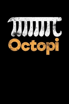 Octopi: College Ruled Lined Writing Notebook Journal, 6x9, 120 Pages