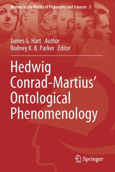 Hedwig Conrad-Martius’ Ontological Phenomenology
