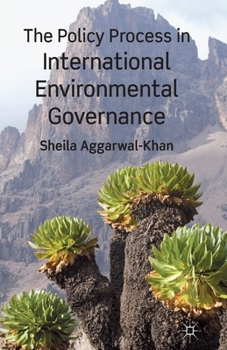 Paperback The Policy Process in International Environmental Governance Book
