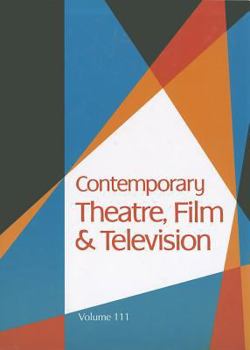Library Binding Contemporary Theatre, Film and Television Book