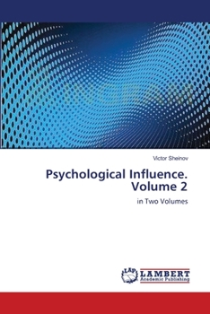 Paperback Psychological Influence. Volume 2 Book