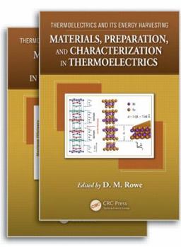 Hardcover Thermoelectrics and Its Energy Harvesting, 2-Volume Set Book
