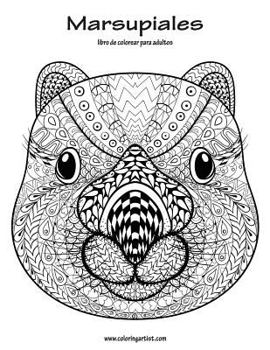 Paperback Marsupiales libro de colorear para adultos 1 [Spanish] Book