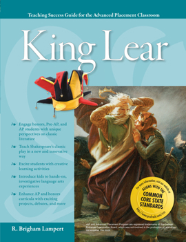 Paperback Advanced Placement Classroom: King Lear Book