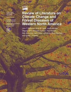 Paperback Review of Literature on Climate Change and Forest Diseases of Western North America Book