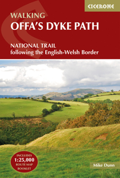 Paperback Walking Offa's Dyke Path: Following the English-Welsh Border Book