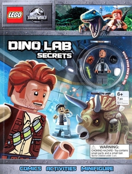 Paperback Lego Jurassic World: Dino Lab Secrets Book