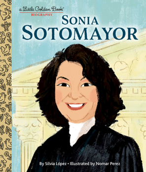 Hardcover Sonia Sotomayor: A Little Golden Book Biography Book