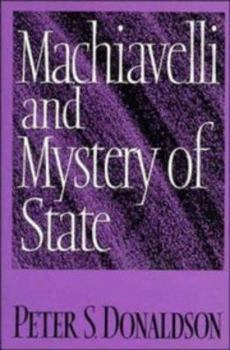 Hardcover Machiavelli and Mystery of State Book